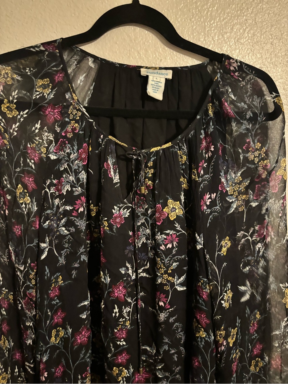Sundance Acantha Floral Ruffle Top - Picture 3 of 8